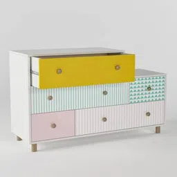 boingg! - a happy start Untangled Chest of Five Drawers-picture-13