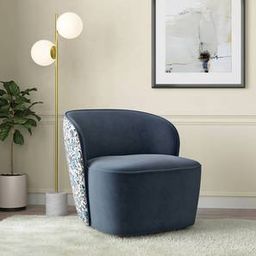 urban ladder Portia Accent Chair in Calico Peony White Colour-picture-40