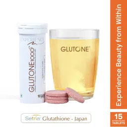Glutone 1000 Setria L-Glutathione & Vitamin C Effervescent Tablets For Skin Brightening-picture-47