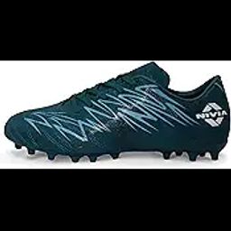 NiviaEncounter Mg 11 Football Stud for Men, Synthetic Leather Upper, Lightweight Insole,High-Shear Strength TPU Outsole, Ideal for Hard & Grassy Surfaces-image-14