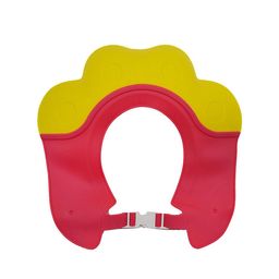 SYGA Kids Red & Yellow Shower Bathing Protection Cap-image-12