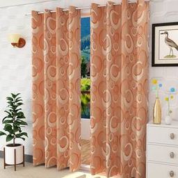 presto Rust Poly Cotton Door Curtain-picture-4