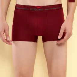 HiFlyers Men Pack Of 2 Mid Rise Odor Free Trunks-picture-55