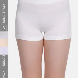 Amour Secret Pack Of 3 Leak-Proof Boy Shorts Briefs-image-96
