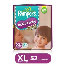 Pampers Active Baby Diapers, XL-picture-39