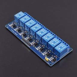 12V8-Channel Relay Module Control Panel Plcfor Arduino Avr Arduino Raspberry Pi and Other Mcu - NA195/RS458612V8-Channel Relay Module Control Panel Plcfor Arduino Avr Arduino Raspberry Pi and Other Mcu - NA195/RS4586 image 1