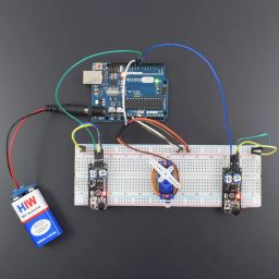 Move Robotic Head using Obstacle avoiding Module - KT595Move Robotic Head using Obstacle avoiding Module - KT595 image 1
