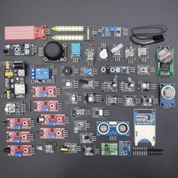 46 In 1 Sensor Kit For Arduino Uno R3, Mega 2560, Raspberry Pi (37 In 1 + Additional Modules) - RS175646 In 1 Sensor Kit For Arduino Uno R3, Mega 2560, Raspberry Pi (37 In 1 + Additional Modules) - RS1756 image 1