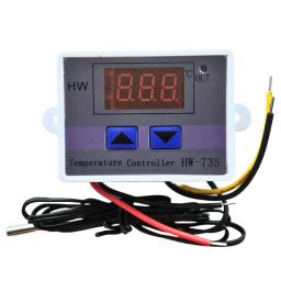 XH-W3001 Intelligent Led Digital Microcomputer Temperature Controller Mini Thermostat Switch with Water-Resistant Sensor Probe 10A (Max) Multipurpose Controller-20