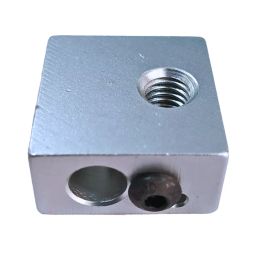 Aluminium Hot End Heating Block MK8 For 3D Printers image 1