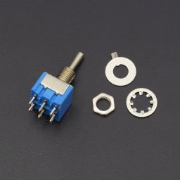 Mini MTS-203 6-Pin SPDT ON-OFF-ON 6A 125V AC Toggle Switches - AC117Mini MTS-203 6-Pin SPDT ON-OFF-ON 6A 125V AC Toggle Switches - AC117-11