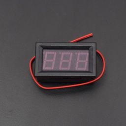 3 Wires Blue DC 0-30 V LED Panel Digital Display Voltage Meter Voltmeter - RS4483 Wires Blue DC 0-30 V LED Panel Digital Display Voltage Meter Voltmeter - RS448 image 2