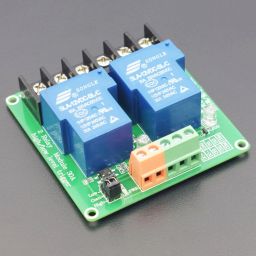 2-Channel Relay Module High/Low Level Triggering Optocoupler Isolation Load 30A DC 30V / AC 250V for PLC Automation- RS18182-Channel Relay Module High/Low Level Triggering Optocoupler Isolation Load 30A DC 30V / AC 250V for PLC Automation- RS1818 image 1