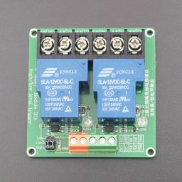2-Channel Relay Module High/Low Level Triggering Optocoupler Isolation Load 30A DC 30V / AC 250V for PLC Automation- RS18182-Channel Relay Module High/Low Level Triggering Optocoupler Isolation Load 30A DC 30V / AC 250V for PLC Automation- RS1818 image 3