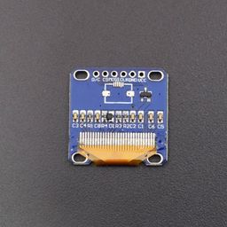 6-pin SPI 0.96" inch Yellow/Blue Double color OLED display module 12864 SSD1306 - RS11886-pin SPI 0.96" inch Yellow/Blue Double color OLED display module 12864 SSD1306 - RS1188 image 2