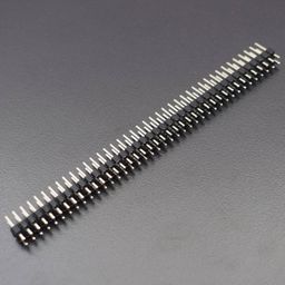 2 × 40 Pin Male Double Row Header Strip For Arduino Prototype Shield - RS23572 × 40 Pin Male Double Row Header Strip For Arduino Prototype Shield - RS2357 image 3