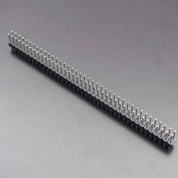 2 × 40 Pin Male Double Row Header Strip For Arduino Prototype Shield - RS23572 × 40 Pin Male Double Row Header Strip For Arduino Prototype Shield - RS2357 image 2