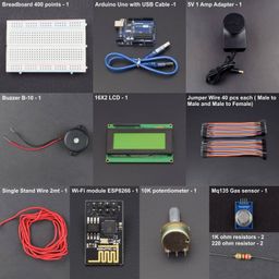 Make an IOT Based Air Pollution Monitoring System using Arduino Uno, IOT Project For Beginner - KT850Make an IOT Based Air Pollution Monitoring System using Arduino Uno, IOT Project For Beginner - KT850 image 2