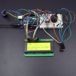 Make an IOT Based Air Pollution Monitoring System using Arduino Uno, IOT Project For Beginner - KT850Make an IOT Based Air Pollution Monitoring System using Arduino Uno, IOT Project For Beginner - KT850 image 1