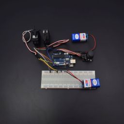 Control two Servo Motors using Joystick Module interfacing with Arduino Uno - KT842Control two Servo Motors using Joystick Module interfacing with Arduino Uno - KT842 image 2