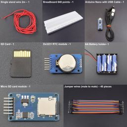 MAKE A DATA LOGGER USING DS3231 RTC MODULE INTERFACING WITH ARDUINO NANO - KT876MAKE A DATA LOGGER USING DS3231 RTC MODULE INTERFACING WITH ARDUINO NANO - KT876 image 1