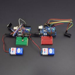 Wireless remote using 2.4 GHz NRF24L01 Simple tutorial using NRF24L01 and Arduino uno - KT988Wireless remote using 2.4 GHz NRF24L01 Simple tutorial using NRF24L01 and Arduino uno - KT988-14