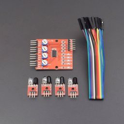 4 way IR sensor module interfacing with Arduino uno - KT7284 way IR sensor module interfacing with Arduino uno - KT728 image 2