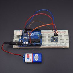 Test a GY-9150 MPU-9150 3-Axis Electronic Compass Acceleration Gyroscope Module Interfacing with Arduino Uno - KT701Test a GY-9150 MPU-9150 3-Axis Electronic Compass Acceleration Gyroscope Module Interfacing with Arduino Uno - KT701 image 1