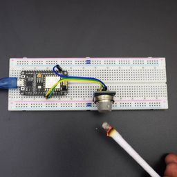 Make a Gas Level Monitoring System using MQ-2 Gas Sensor Module with NodeMCU ESP8266-12E Board compatible with Arduino Uno Project - KT572Make a Gas Level Monitoring System using MQ-2 Gas Sensor Module with NodeMCU ESP8266-12E Board compatible with Arduino Uno Project - KT572-97