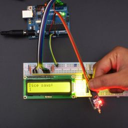 Make a Dice Game using 16*2 LCD and Tilt switch Module - KT615Make a Dice Game using 16*2 LCD and Tilt switch Module - KT615 image 1