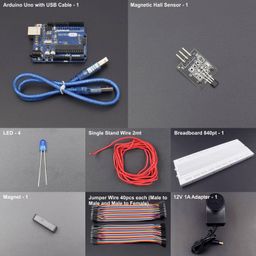 Control the LEDs using Hall Magnetic Sensor Module compatible with Arduino Uno - KT621Control the LEDs using Hall Magnetic Sensor Module compatible with Arduino Uno - KT621 image 2
