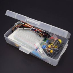 Electronic ComponentStarter Kit for Arduino Resistor, LED, Capacitor, Jumper Wires Kit with Retail Box - RS1141Electronic ComponentStarter Kit for Arduino Resistor, LED, Capacitor, Jumper Wires Kit with Retail Box - RS1141 image 2