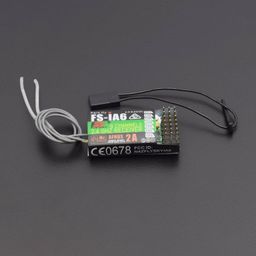 2.4G Flysky FS-i6 6 Ch Receiver PPM Output with iBus Port Compatible Flysky i4 i6 i10 Transmitter - RS4012.4G Flysky FS-i6 6 Ch Receiver PPM Output with iBus Port Compatible Flysky i4 i6 i10 Transmitter - RS401 image 1