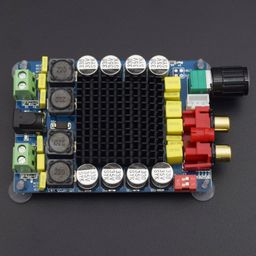 TDA7498 2X100W Dual Channel Class D Audio Amplifier Board, DC 24V Digital Stereo Power Amp Module for 8O Subwoofer- RS702TDA7498 2X100W Dual Channel Class D Audio Amplifier Board, DC 24V Digital Stereo Power Amp Module for 8O Subwoofer- RS702 image 2