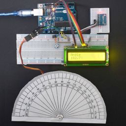 Make a Digital Protractor using MPU6050 Gyroscope Module and SG-90 servo Motor - KT579Make a Digital Protractor using MPU6050 Gyroscope Module and SG-90 servo Motor - KT579 image 5