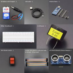 Make an Obstacle Detector for Blind people using Ultrasonic Sensor Module - KT588Make an Obstacle Detector for Blind people using Ultrasonic Sensor Module - KT588 image 3
