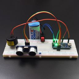 Make an Obstacle Detector for Blind people using Ultrasonic Sensor Module - KT588Make an Obstacle Detector for Blind people using Ultrasonic Sensor Module - KT588 image 1