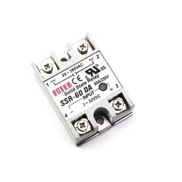 DC To AC SSR-60DA Solid State Relay Module 3-32 VDC /24-380VAC 60A - RS3371DC To AC SSR-60DA Solid State Relay Module 3-32 VDC /24-380VAC 60A - RS3371-7