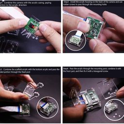 5MP 1080P Video Camera Module for Raspberry Pi 4 Model B, Pi 3 b+, Pi Zero W Camera Holder Case- RS28465MP 1080P Video Camera Module for Raspberry Pi 4 Model B, Pi 3 b+, Pi Zero W Camera Holder Case- RS2846 image 4