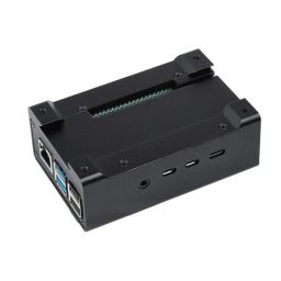 Aluminum Case for Raspberry Pi 4 with Cooling Fan and Heatsinks DIN Rail Mount - RS2443Aluminum Case for Raspberry Pi 4 with Cooling Fan and Heatsinks DIN Rail Mount - RS2443 image 3