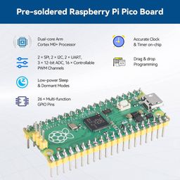 Raspberry Pi Pico Ultimate Starter Kit 32+ Items, 113 Projects, MicroPython, Piper Make and C/C++ - B0B7KC5WMSRaspberry Pi Pico Ultimate Starter Kit 32+ Items, 113 Projects, MicroPython, Piper Make and C/C++ - B0B7KC5WMS image 4