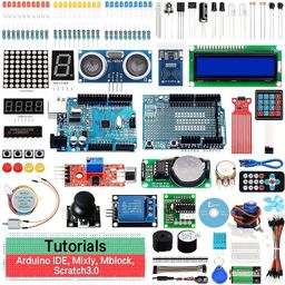 REES52 Scratch Starter Kit,Super Base Sensor Modules Kit Based on Arduino UNO R3 ATmega328P - B09DD5JCGSREES52 Scratch Starter Kit,Super Base Sensor Modules Kit Based on Arduino UNO R3 ATmega328P - B09DD5JCGS image 1