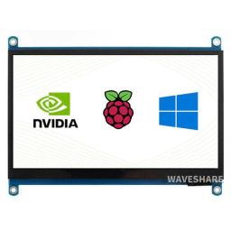 Waveshare 7inch Capacitive Touch Screen LCD (H), 1024×600, HDMI, IPS, Various Systems Support - RS728 Waveshare 7inch Capacitive Touch Screen LCD (H), 1024×600, HDMI, IPS, Various Systems Support - RS728-10