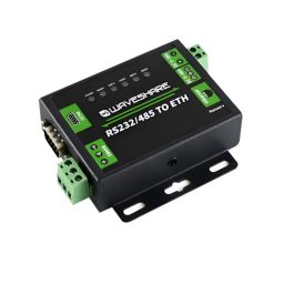 Waveshare RS232/RS485 to Ethernet Converter Industrial EU-16530 Serial to Ethernet Network Converter- RS735Waveshare RS232/RS485 to Ethernet Converter Industrial EU-16530 Serial to Ethernet Network Converter- RS735 image 1