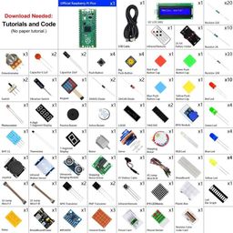 Raspberry Pi Pico Ultimate Starter Kit 32+ Items, 113 Projects, MicroPython, Piper Make and C/C++ - B0B7KC5WMSRaspberry Pi Pico Ultimate Starter Kit 32+ Items, 113 Projects, MicroPython, Piper Make and C/C++ - B0B7KC5WMS image 2