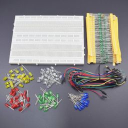 Basic Starter Kit ,4 in 1 Electronics Components,Breadboard,Color LED,Jumper Wires for Arduino-KT1178Basic Starter Kit ,4 in 1 Electronics Components,Breadboard,Color LED,Jumper Wires for Arduino-KT1178 image 1