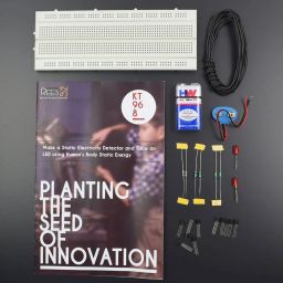 Make a Static Electricity Detector and Glow an led using human body’s Static Energy - KT968Make a Static Electricity Detector and Glow an led using human body’s Static Energy - KT968-14