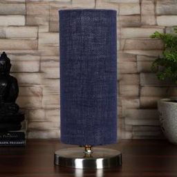 devansh Blue Jute table lamp with Steel Base -12-picture-37