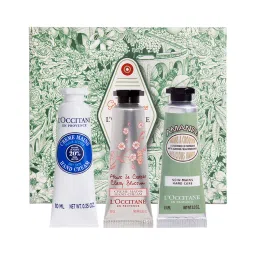 L'Occitane Shea Butter, Almond & Cherry Blossom Hand Cream Trio-picture-8