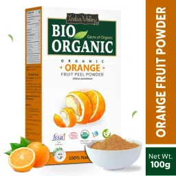 Indus Valley Bio Organic Orange Peel Powder for Skin Lightening Face Pack-picture-3